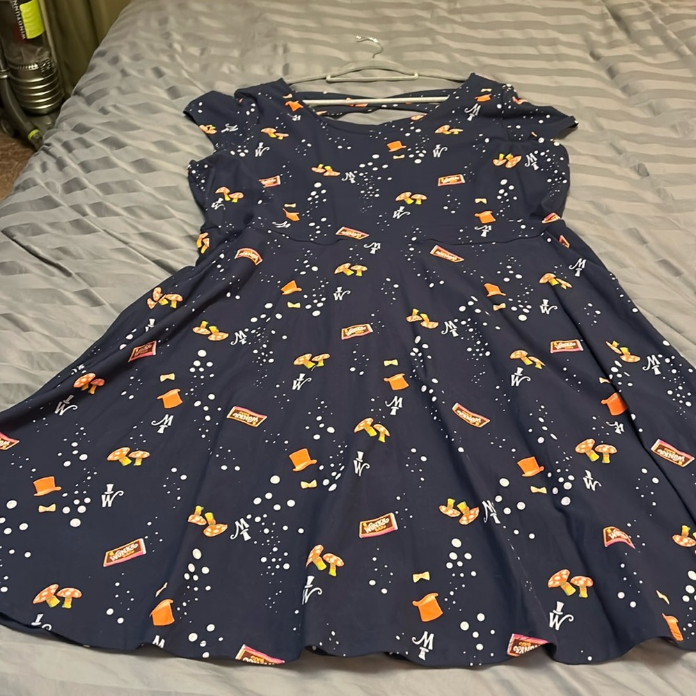 Torrid Willy Wonka Skater Dress